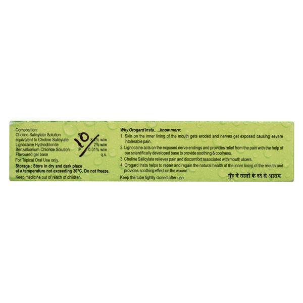 OROGARD INSTA Gel 10gm - Anaesthesia - Local-Ana
