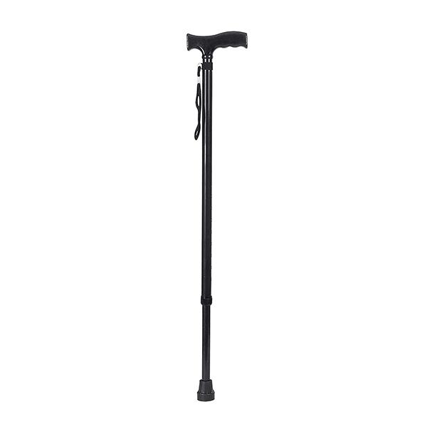 Netmeds | MCP Jindal Height Adjustable Walking Stick - Black