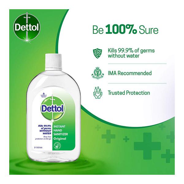 Dettol Instant Hand Sanitizer Gel - Original 110 ml - Hand Sanitizer