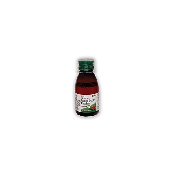 PARAFAST RASPBERRY FLAVOUR Syrup 60ml - Fever-Ana