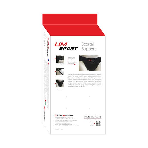 UM Sport Scrotal Support (J17) (U) - Supports And Braces