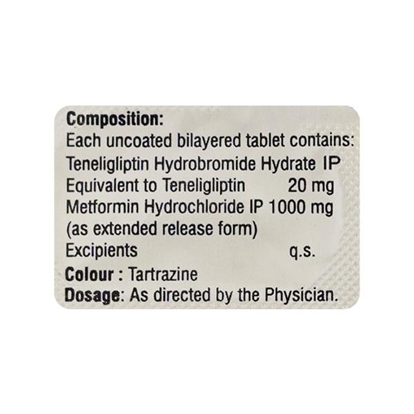 AZNETEN M FORTE Tablet 10's - Diabetes-Ant