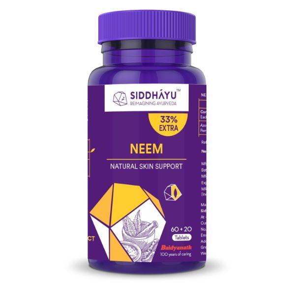 Netmeds | Siddhayu Neem Tablet 60's + 20's