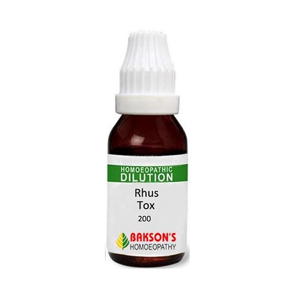 Bakson's Rhus Tox 200 CH Liquid 30 ml - Dilutions
