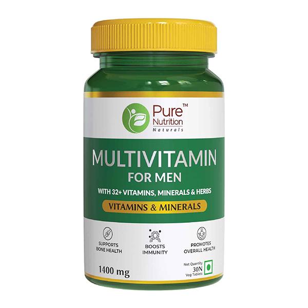 Netmeds | Pure Nutrition Multivitamin Tablets- Men 30's