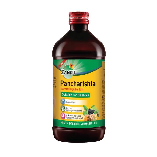Netmeds | Zandu Pancharishta Digestive Tonic (For Diabetics) 650 ml