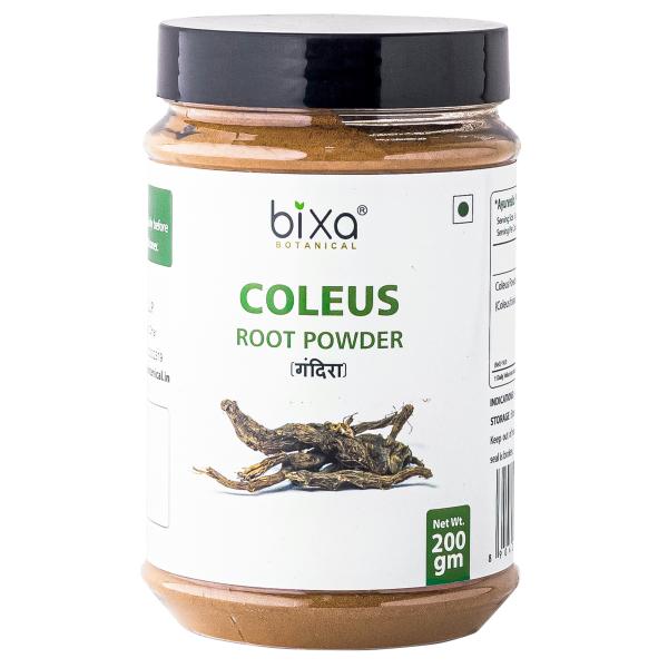 Bixa Botanical Coleus Root Powder 200 gm - Speciality Medicines