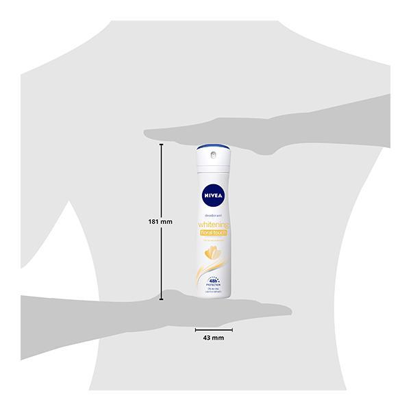 Nivea Whitening Floral Touch Deo 150 ml - Women Deodorants/Roll-Ons