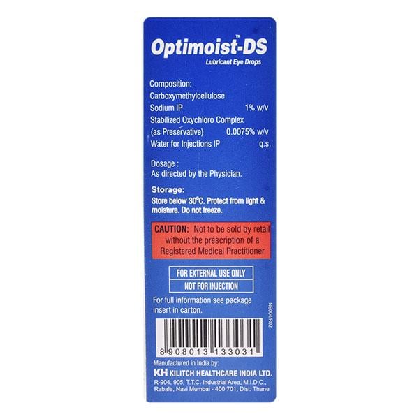 OPTIMOIST DS Eye Drops 10ml - Dry Eye-Olt