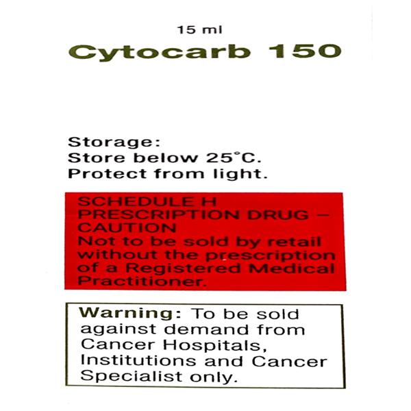 Cytocarb 150mg Injection 15ml - Cancer Oncology-Cyt