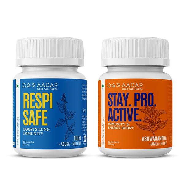 Aadar Lung Protect Combo Pack- For a Healthy Respiratory Track - Vital Health
