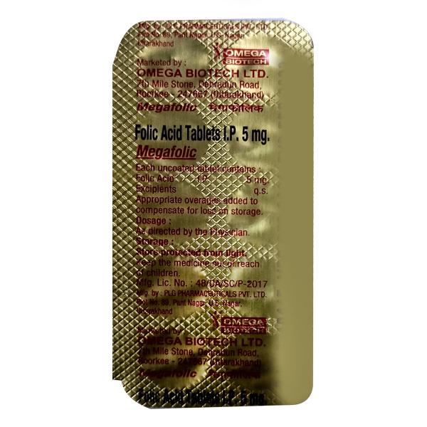 MEGAFOLIC Tablet 10's - Iron Supplement/Anaemia-Vma