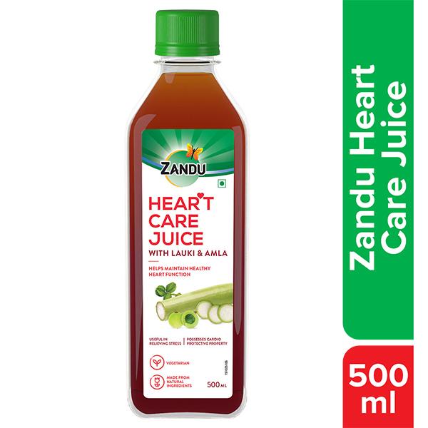 Zandu Heart Care Juice - Lauki & Amla 500 ml - Ayurvedic Juices