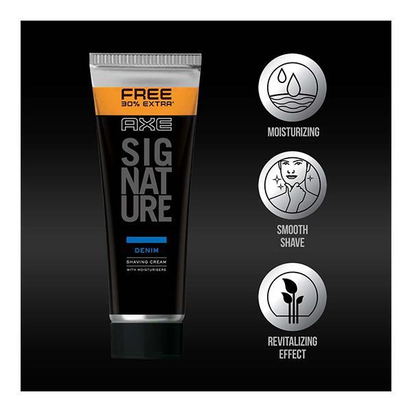 AXE Signature Lather Shaving Cream - Denim 78 gm - Shaving Creams