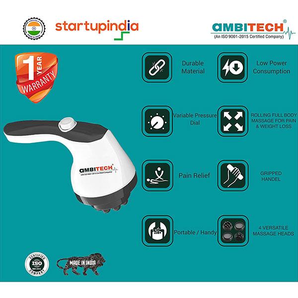 Ambitech Premium Handheld Massager - Massagers