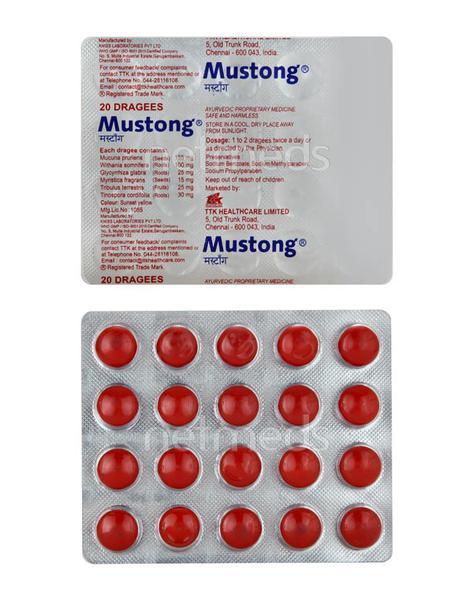 Mustong Dragee 20'S - Health Products