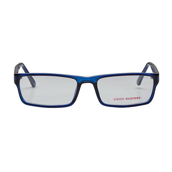 Vision Express 29333 Clear Crystal Rectangle Eyeglasses (Including UV Blue Lens) 1's - Wearables Eye Glasses