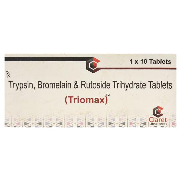 TRIOMAX Tablet 10's - Pain relief-Ant
