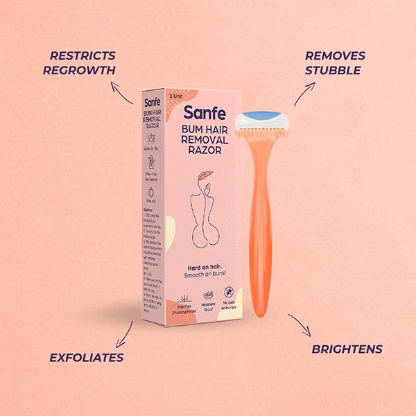 Sanfe Bum Hair Removal Razor 1's - Shaving & Hair Removal
