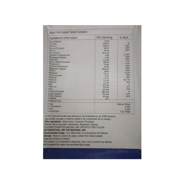 D3 MIX Tablet 10's - Supplements-Vam