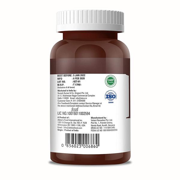 Abbie's Nutrition Plus Keto 800 mg Capsule 90's - Workout Essentials