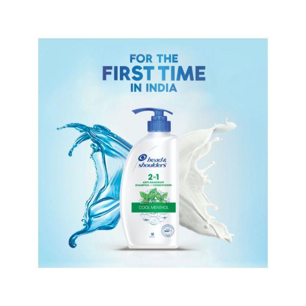 Head & Shoulders 2-in-1 Anti-Dandruff Shampoo + Conditioner - Cool Menthol 650 ml - Shampoos