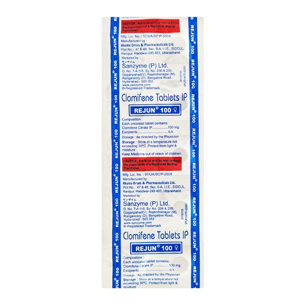 Rejun 100mg Tablet 10'S - Hormonal Therapy-Tro