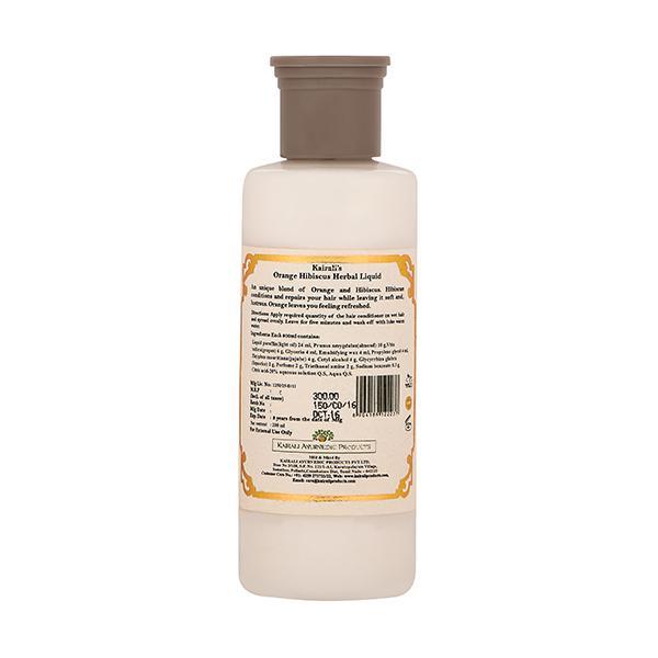 Kairali Herbal Hair Conditioner - Orange Hibiscus 200 ml - Conditioners