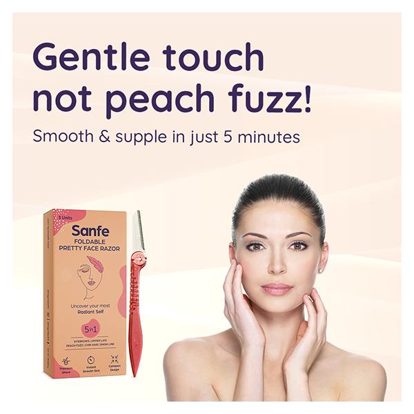 Sanfe Foldable Pretty Face Razor 3's - Shaving & Hair Removal