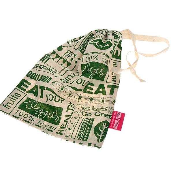 Goli Soda Go Green Reusable Cotton Bags - Large 1's - Others