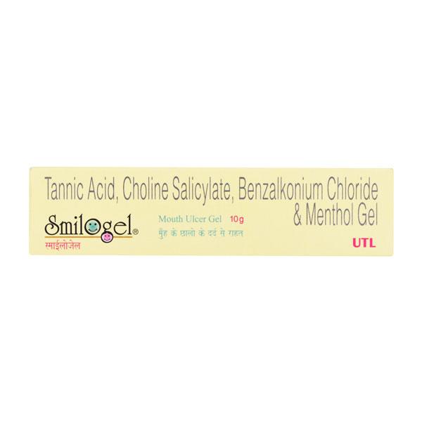 SMILOGEL MOUTH ULCER Gel 10gm - Oral Care - P-Mou