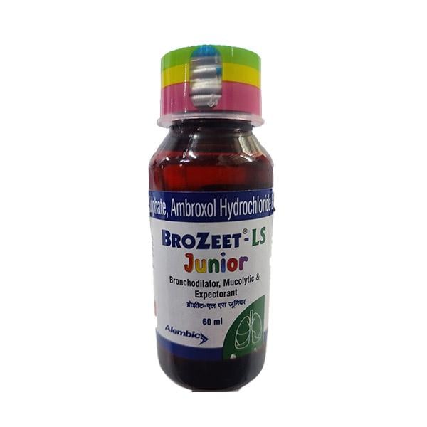 BROZEET LS JUNIOR Expectorant 60ml - Asthma/COPD-Ast