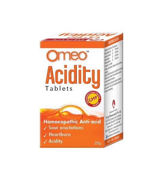 Bjain Omeo Acidity Tablet 25 gm - Speciality Medicine