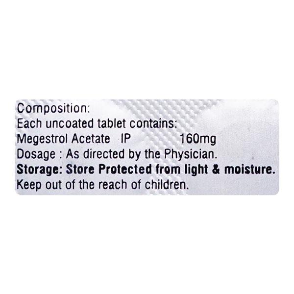 MEGACET 160mg Tablet 10's - Cancer Oncology-Hor