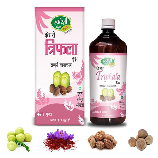 Netmeds | Swadeshi Ayurved Kesari Triphala Ras Juice 500 ml