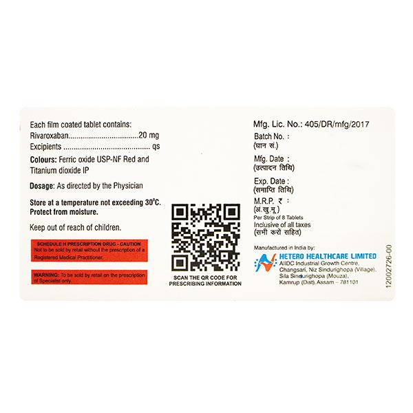 VIKLOT 20 Tablet 8's - Blood Clot-Ant