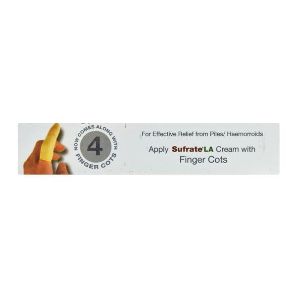 SUFRATE LA Cream 30gm - Anal Fissure