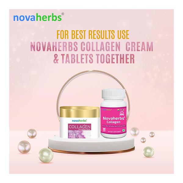 Novaherbs Collagen Anti-Ageing Cream 50 gm - Lotions & Creams