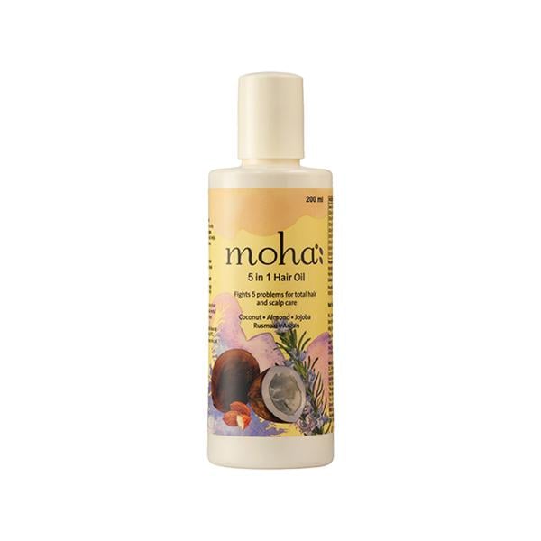 Netmeds | Moha 5-in-1 Hair Oil 200 ml