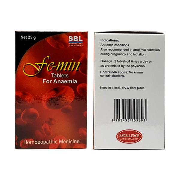 Netmeds | SBL Fe-Min Tablet 25 gm