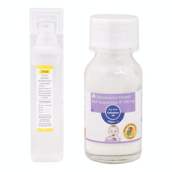 CEFREDROX 100 MANGO & PEPPERMINT FLAVOUR Oral Suspension 30ml - Bacterial Infections-Cep