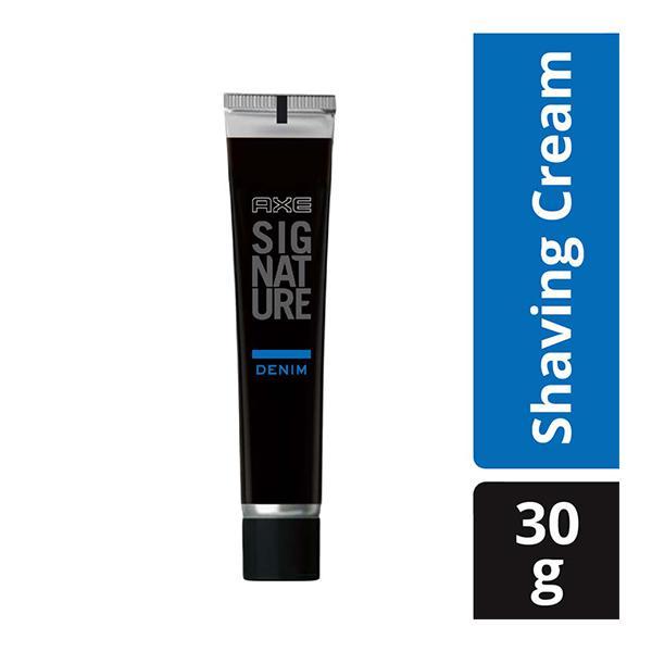 AXE Signature Lather Shaving Cream - Denim 30 gm - Shaving Creams