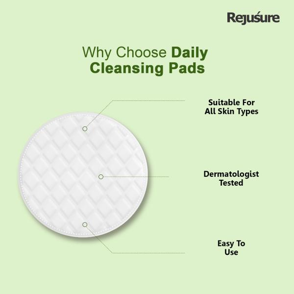Rejusure Clear Complexion Daily Cleaning Pads 25's - Face Wash & Cleansers