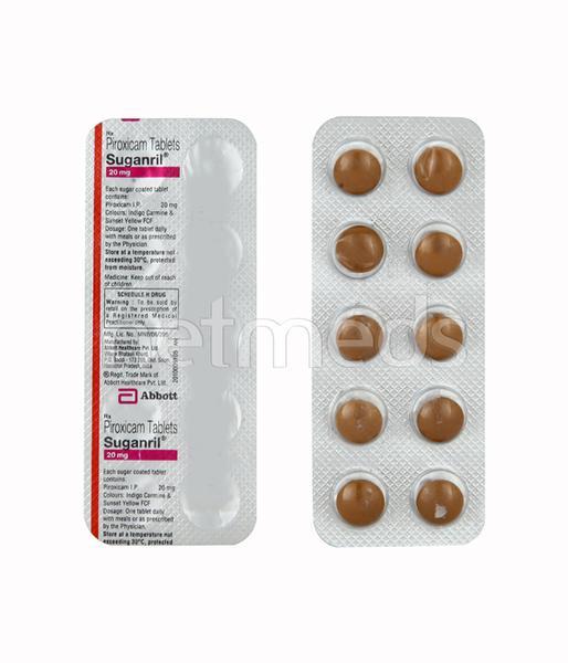 Suganril Tablet 10'S - Pain relief-Nsa