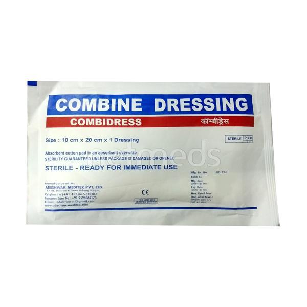 Netmeds | Combidress Combine Dressing Pad (10 cm x 20 cm)