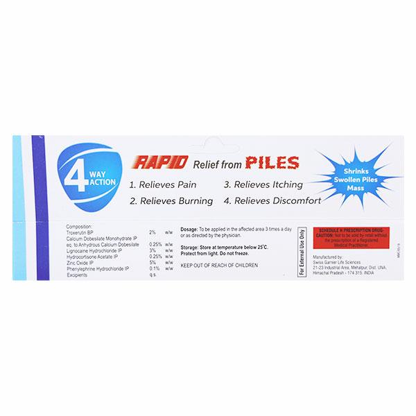 Pileum Cream 30gm - Haemorrhoid-Ano