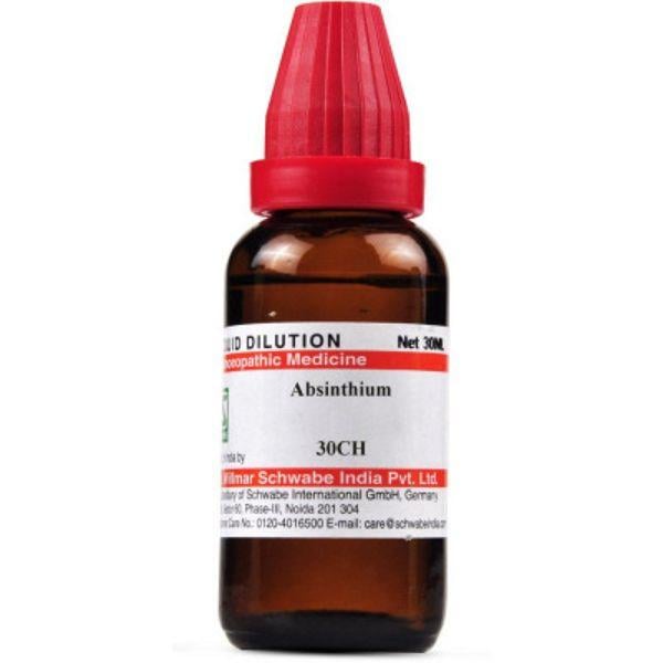 Dr. Willmar Schwabe Absinthium 30CH Drops 30 ml - Homeopathic Drops