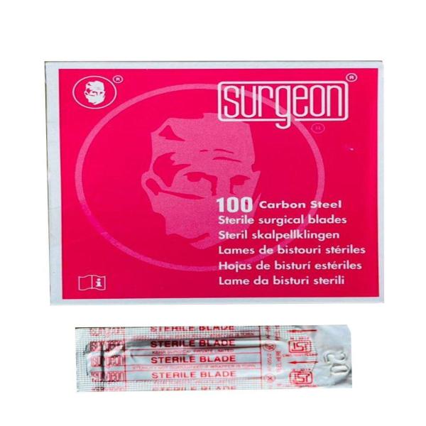 Surgeon Sterile Surgical Blades 100's - Knife