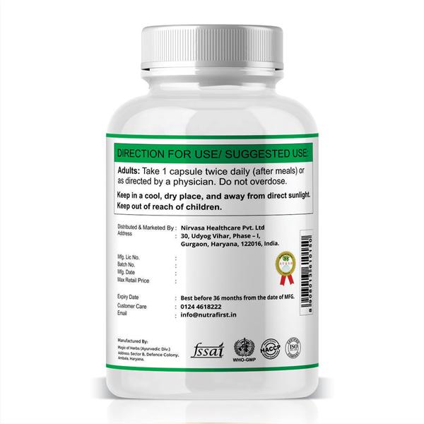 Nutrafirst Milk Thistle Extract Capsule 60's - Herbal Dietary Supplement