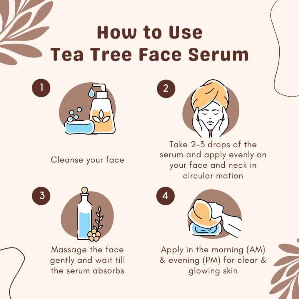 Essentia Extracts Face Serum - Tea Tree 15 ml - Face Serum